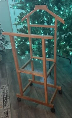 Traje con ruedas estilo Brevettato de Italia vintage para hombre valet soporte para ropa Mcm Foto 1 de 4