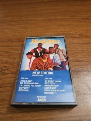 NEW EDITION Cassette Tape 80s Soul MR TELEPHONE MAN BOBBY BROWN BELL BIV DEVOE - Image 1 of 3