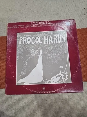 PROCOL HARUM A Whiter Shade Of Pale 1973 VINYL LP A&M SP 3136 Robin Trower Vg - Image 1 of 4