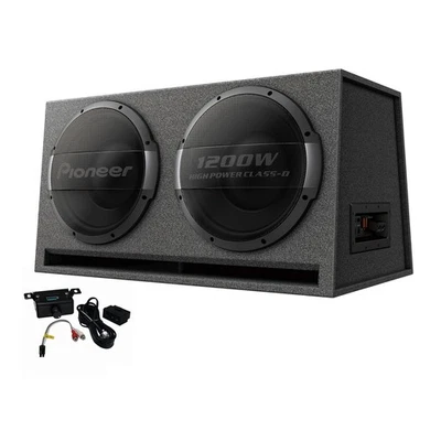 PIONEER TS-WX1220AH - 2x30cm Auto Aktiv Gehäuse Bassreflex Subwoofer - 3000W MAX - Bild 1 von 2
