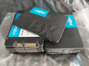 Bulk Lot Qty 10 Fully Tested Crucial BX500 240GB 2.5" SATA SSD Solid State Drive - Afbeelding 1 van 3