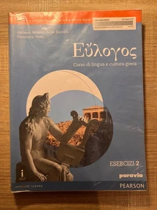Corso di lingua e cultura greca Esercizi 2 Santoro Vuat  Paravia Person - Picture 1 of 1