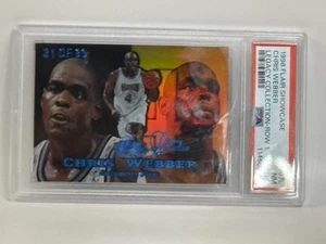 1998 Flair Showcase CHRIS WEBBER RC /99 Legacy Collection Row 1 #67L PSA 7 POP 4 - Picture 1 of 2