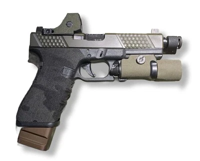 Combat Textiles Cordura Grip for Glock 17, 22, 34, 35 (Gen 2-5) Grip