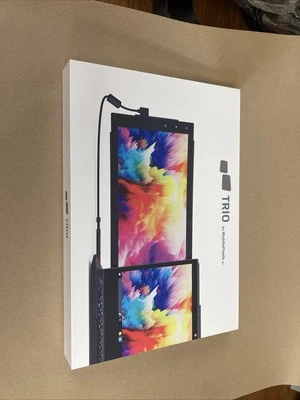 Mobile Pixels Trio 12.5 inch Portable Dual-Screen Monitor w/ Case NEW (OPEN BOX) - Image 1 of 4