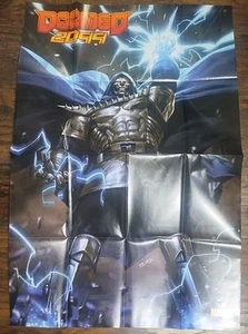 Póster promocional Doomed 2099 #1 🔥 Marvel Comics LCS plegado 24x36 D. Chew 2025 - Imagen 1 de 3