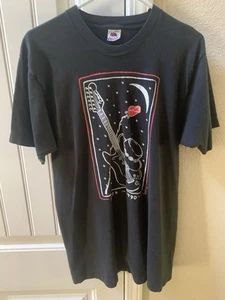 Vintage Stevie Ray Vaughan Memorial Shirt - Large Rare!! - Bild 1 von 5