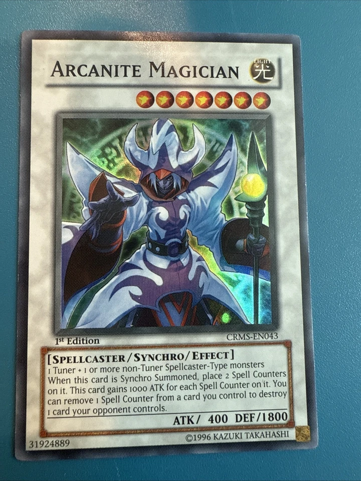 Arcanite Magician CRMS-EN043 Crimson Crisis 1st Edition - Image 1 of 1