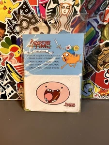 Adventure Time Card Holder Finn And Jack 2 Card Slot Holder ID Holder - Picture 1 of 2
