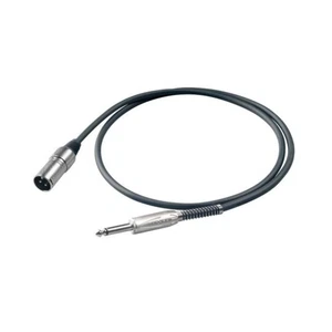Cavo professionale connessioni spina jack Mono Ø 6.3 mm e XLR 3 P - PROEL 5 mt - Foto 1 di 1