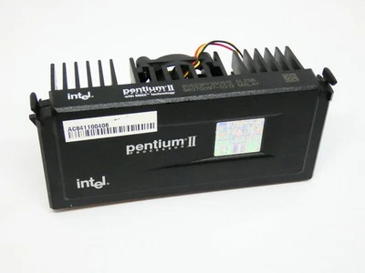 Intel Pentium II 350 MHz SL2S6 w/cooler  - Slot 1 - Image 1 of 3