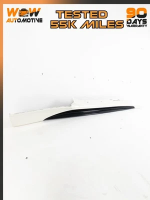 08-19 MASERATI GRANTURISMO S RIGHT PASSENGER SIDE SPORT ROCKER PANEL SKIRT OEM - Image 1 of 4