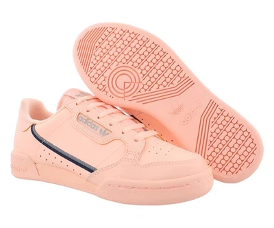 Adidas Originals Continental 80 Girls Shoes Size 5, Color: Clear Orange / Light - Image 1 of 4