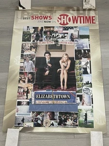 ELIZABETHTOWN MOVIE Original SHOWTIME Poster KIRSTEN DUNST ORLANDO BLOOM - Picture 1 of 1