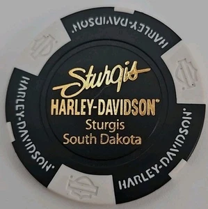 STURGIS HARLEY DAVIDSON DE STURGIS, SO. FICHA DE POKER DAKOTA DEALER AÑO 110. NUEVO - Imagen 1 de 2