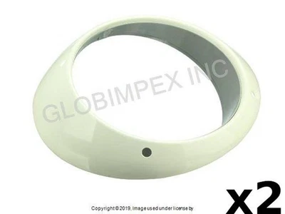 Llanta de faros con orificios de ajuste izquierda y derecha para PORSCHE (76-86) (2 PIEZAS) Foto 1 de 4