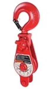Bloque de polea Crosby® McKissick 5" con gancho: alambre de 3/8" - Imagen 1 de 1
