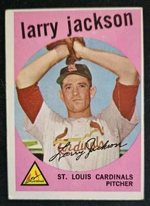 1959 Topps #399 Larry Jackson St. Louis Cardinals - Bild 1 von 2