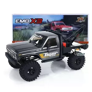 CROSSRC EMO X3 1/8 Rescue Towing Car 4x4 RC Rock Crawler Differential Lock Axle - Picture 1 of 12