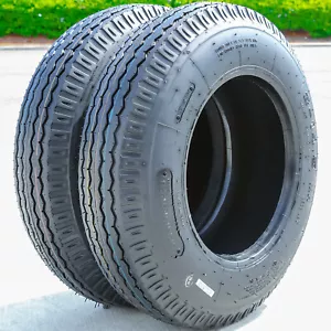 2 Tires Grandforce GF704 ST 8-14.5 Load G 14 Ply Mobile Home Trailer - Picture 1 of 12