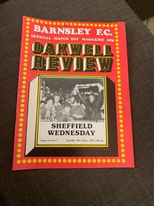 1979 Barnsley V Sheffield Wednesday Football/Soccer Programme - Picture 1 of 2