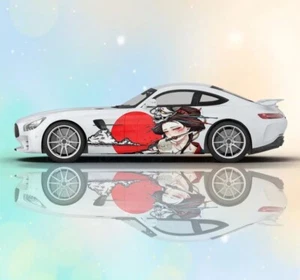 Custom Geisha Livery Racing Side Wrap; JDM Inspired Geisha Custom Decal Side - Picture 1 of 1