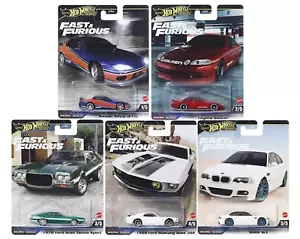 Hot Wheels 2024 Fast and Furious Mix F Set of 5 HNW46-956F - Picture 1 of 1