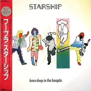 STARSHIP / KNEE DEEP IN THE HOOPLA, VINYL LP, 33 RPM, OBI, JAPAN - Picture 1 of 9