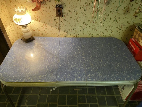 Retro Vintage 1950s diner style formica table Cover