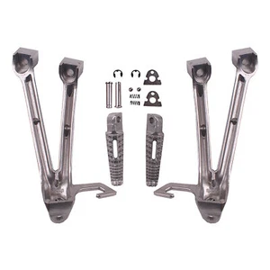 Passenger Foot Peg Rest & Mount Fit For Suzuki GSXR600 750 2006-2007 - Picture 1 of 2