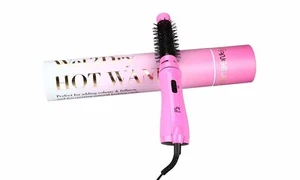 Curling Brush Blow Dryer Brush Round Pink Hot Wand Super lightweight 11/4" 32mm - Picture 1 of 2