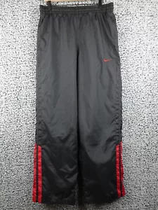 Nike Vintage Track Pants Mens Size XXL Gray Tag Black Red Accents 255739 Y2K 90s - Picture 1 of 15