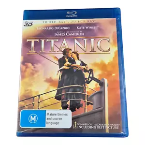 Titanic 3D Blu-Ray 1997 - 3D + 2D Blu-Ray - 4 Disc Set - Leonardo DiCaprio - Picture 1 of 3