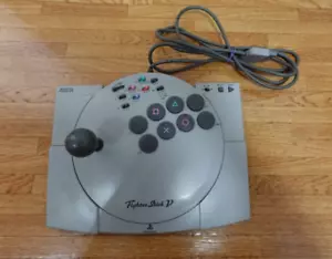 ASCII Fighter Stick V ASC-0501 J Arcade Joystick Controlador Playstation PS1 2 - Imagen 1 de 24