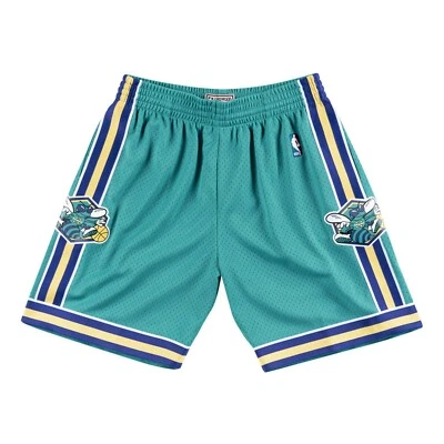 Mens Mitchell & Ness NBA Swingman Shorts New Orleans Hornets Road 2005-06 - Image 1 of 2
