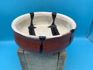 Vintage Art Pottery Bowl, Signed - Picture 1 of 6