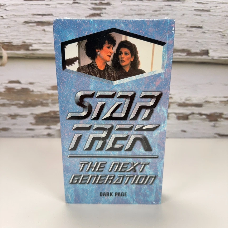 Star Trek VHS Tape The Next Generation Dark Page Episode 159 New Factory Sealed - Image 1 of 4
