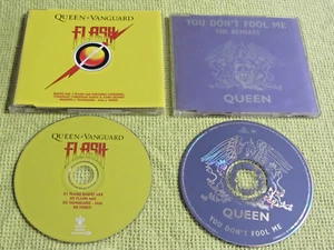 Queen & Vanguard Flash & You Don’t Fool Me The Remixes 2 CD Singles Trance Rock - Picture 1 of 1