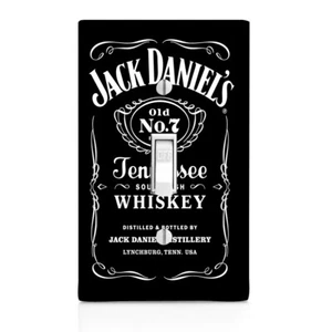 Whisky, Jack Light Switch Cover, Home Décor, Night Light, Cabinet Knob - Picture 1 of 11