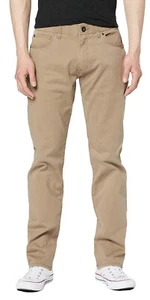Pantalones de mezclilla chinos LEE Extreme Motion para hombre súper elásticos cónicos rectos puma beige - Imagen 1 de 3