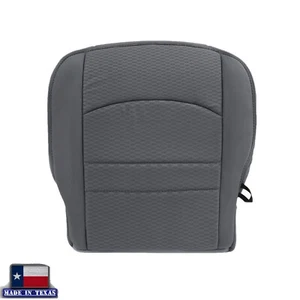 Cloth Seat Cover For Dodge Ram 1500 Tradesman 2003-2009 SLT Driver Bottom Gray - Picture 1 of 9