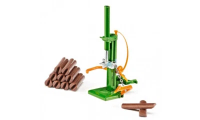 Siku 2468 Wood Splitter 1:32 scale log splitter metal toy forestry trees logs - Image 1 of 4