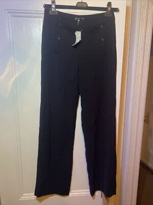 Vince High Rise Sailor Trousers 4. Brand New. Gorgeous From B. Goodman Store - Bild 1 von 6