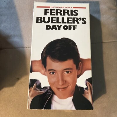 Ferris Buellers Day Off VHS Movie Vintage 1996 Matthew Broderick - Image 1 of 4
