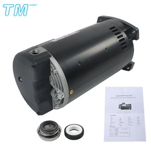 2 HP Pool Pump Electric Square Flange Pool Pump Motor B2843 3450 RPM 230V - Picture 1 of 10