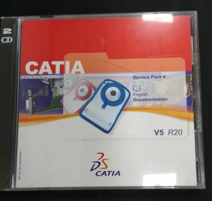 CATIA VERSION 5 R20 ERSCHIENEN 2010 ENGLISCHE DOKUMENTATION CD SERVICE PACK 4 - Bild 1 von 6