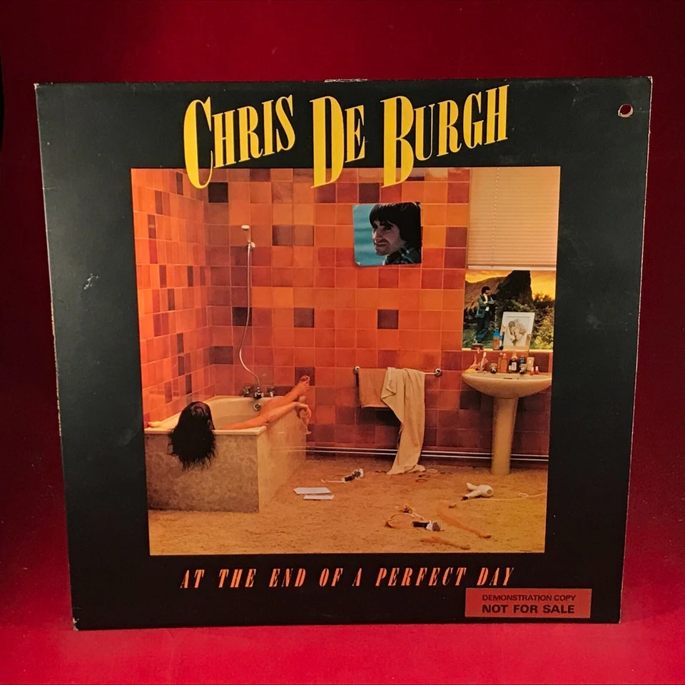 CHRIS DE BURGH At The End Of A Perfect Day 1977 UK PROMO Vinyl LP + INNER EXCELL - Bild 1 von 4