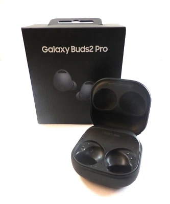 Samsung  Buds2 PRO  SM-R510 REPLACEMENT CHARGING CASE ONLY  BLACK ( NO LIGHT ) - Image 1 of 3