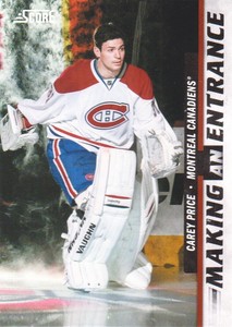 2011-12 Score Hockey Making An Entrance #9 Carey Price