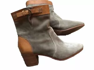 Sebago Nell Tricolor Soft Suede, Leather Ankle Boots Size 11 *color customized!! - Picture 1 of 15